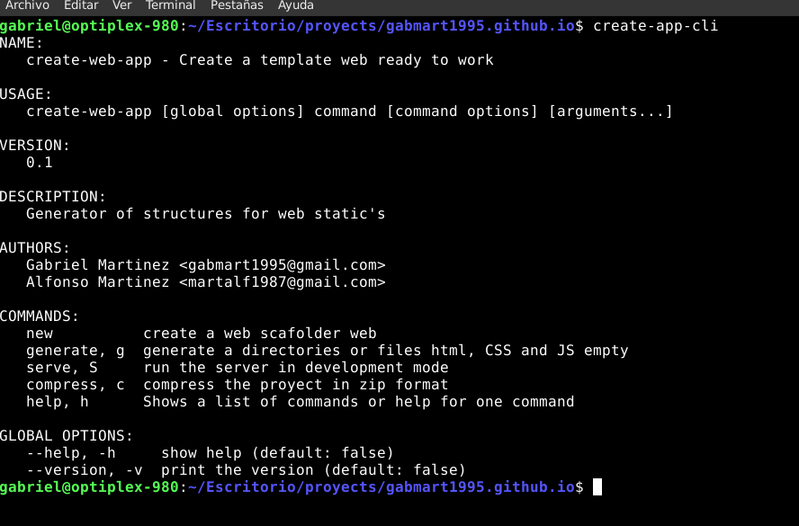 create-app-cli